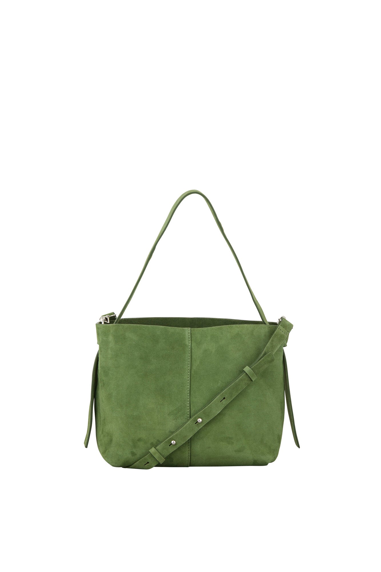 Fraya Small ruskind taske - Banana Palm Green